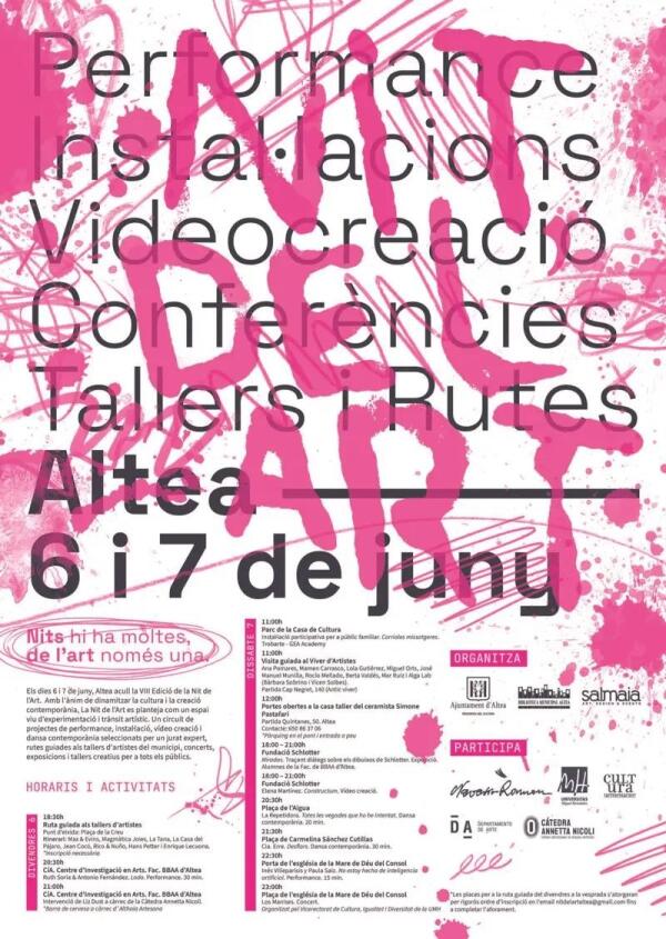 Cultura presenta la vuitena edició de La Nit de l’Art