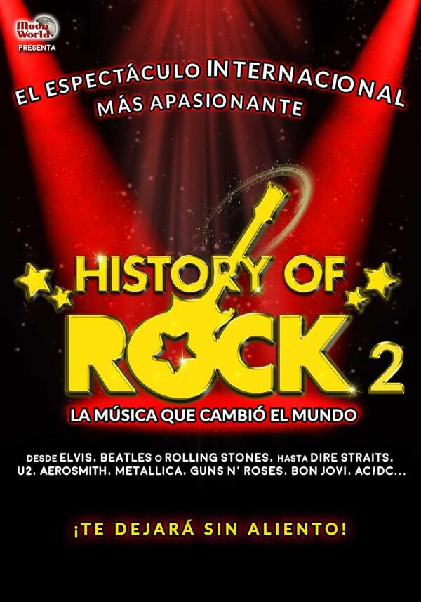&ldquo;History of Rock 2&rdquo; se aplaza a enero de 2021. 