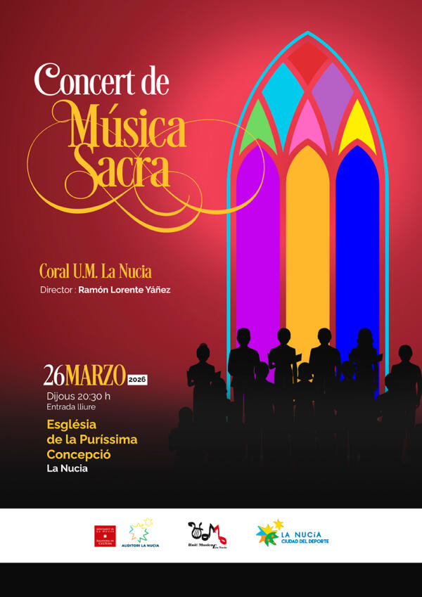 Ma&ntilde;ana en la Iglesia, concierto de m&uacute;sica sacra de la Coral de La Nuc&iacute;a