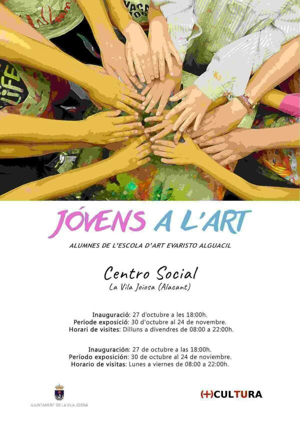 El Centro Social de la Vila Joiosa acoge la exposici&oacute;n &lsquo;J&oacute;vens a l&rsquo;Art&rsquo; 