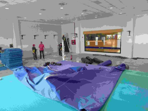 La Nuc&iacute;a &middot; El Ayuntamiento acondiciona la &ldquo;Sala Ring&rdquo; del Pabell&oacute;n