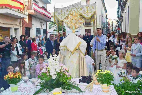 La Nuc&iacute;a celebra el Corpus Cristi el pr&oacute;ximo domingo 18 de junio