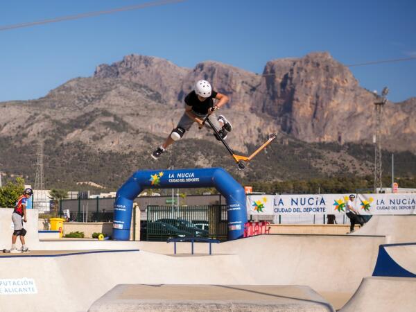 Los campeonatos de España de Roller y Scooter se celebraron en el Skate Park La Nucía