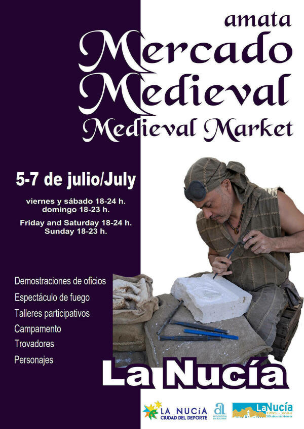 El XVIII Mercado Medieval  de abre sus puertas esta tarde  