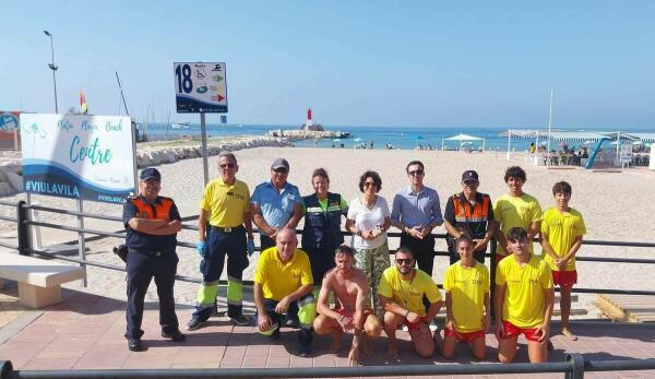 Aumenta el número de socorristas que velan por la seguridad de las playas de Villajoyosa  