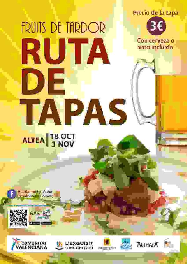Altea · Arranca la Ruta de la Tapa Fruits de Tardor