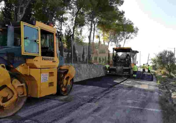 Infraestructuras inicia un plan de asfaltado que beneficiar&aacute; a diversas v&iacute;as de Altea