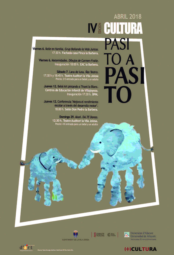 La Vila &middot; Cultura organiza una nueva edici&oacute;n de &lsquo;Cultura Pasito a Pasito&rsquo;