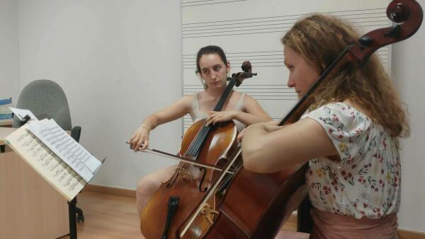 Mañana Concierto gratuito en l´Auditori de los alumnos del  “Máster Class de Piano y Chelo” 