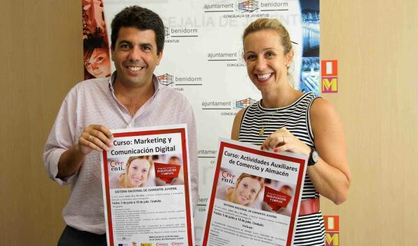 Juventud ofrece nuevos cursos de formaci&oacute;n en colaboraci&oacute;n con la C&aacute;mara de Comercio