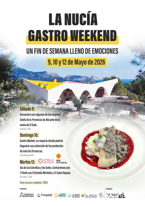 50% del aforo del II GastroWeekend La Nuc&iacute;a ya vendido