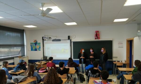 Talleres “Educando en Igualdad” para el alumnado del Instituto