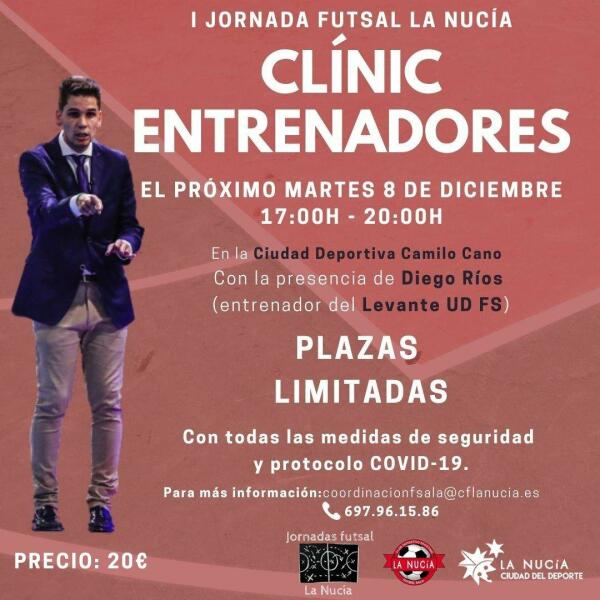 “Clínic de Entrenadores de Futsal” con Diego Ríos