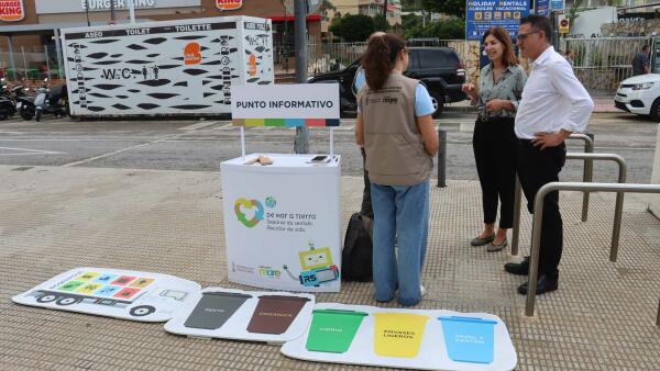 Medio Ambiente y el Consorci Mare desarrollan una campaña para concienciar sobre el reciclaje en playas y centros educativos 