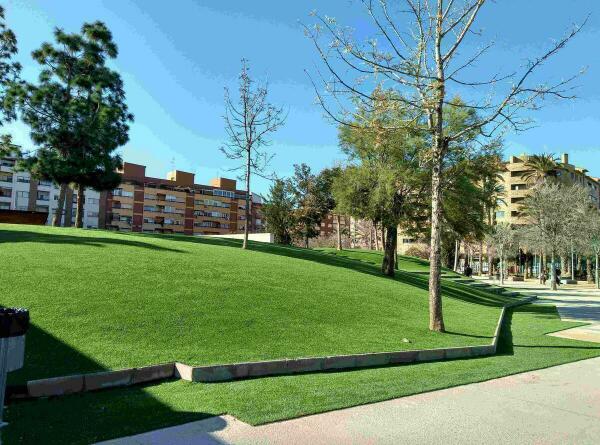 La Vila // Finaliza la primera fase de mejoras en el parque de la Barbera