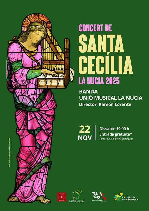 La Unió Musical organiza dos conciertos para “Santa Cecília” 2025
