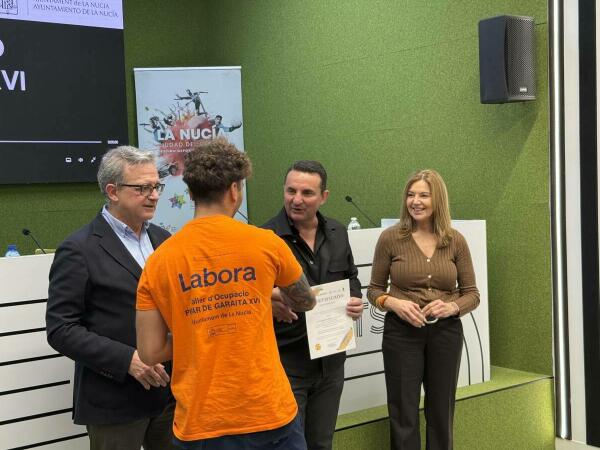 El Director General de Labora clausura el XVI Taller de Empleo