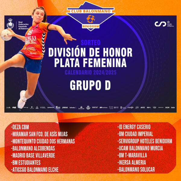 EL SERVIGROUP HOTELES BENIDORM FEMENINO DEBUTARÁ EL 22 DE SEPTIEMBRE 