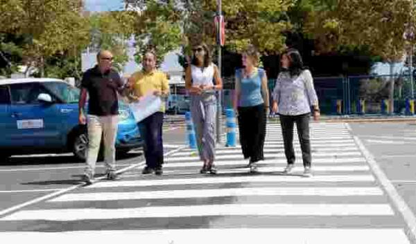 Mejoras en los accesos a los centros escolares de Benidorm