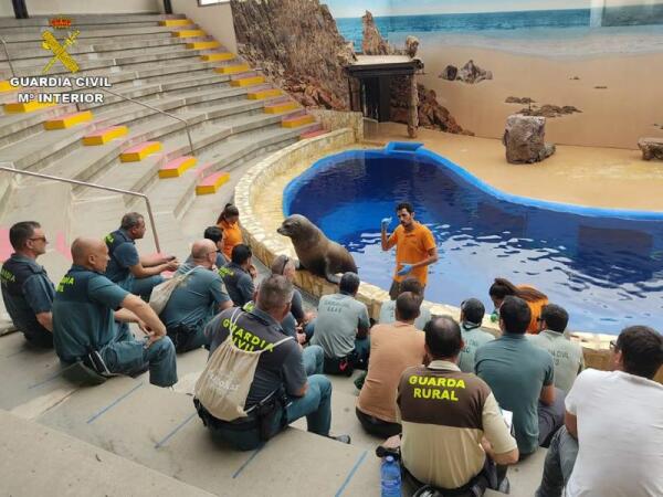 Mundomar imparte un curso de formación en el rescate y asistencia de animales para la Guardia Civil 