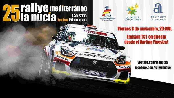 El primer tramo del El Rallye La Nucía en “directo” por LaNuciaTV