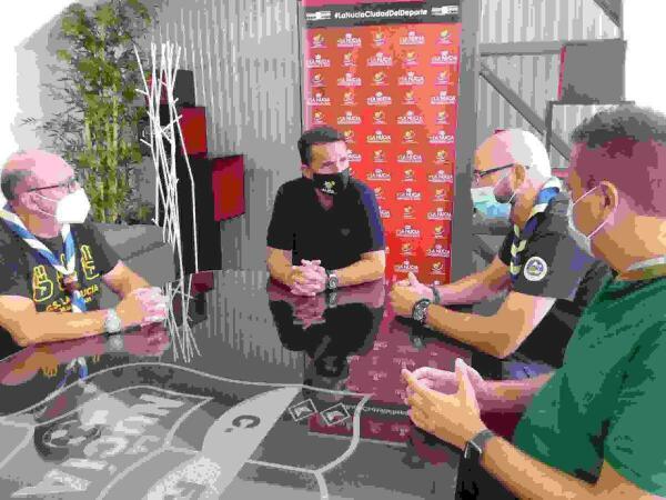 Scouts La Nuc&iacute;a y Ayuntamiento se re&uacute;nen  para coordinar la &ldquo;nueva ronda solar&rdquo; 