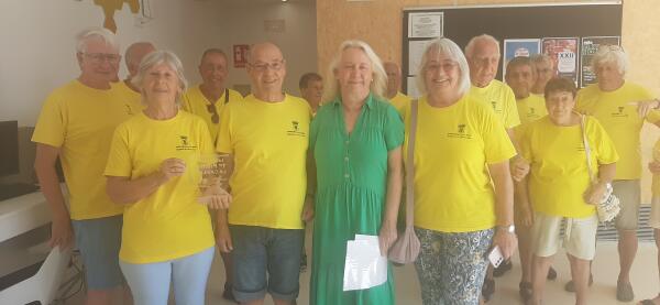 Tercera Edad entrega los premios del Campeonato de Petanca Verano 25