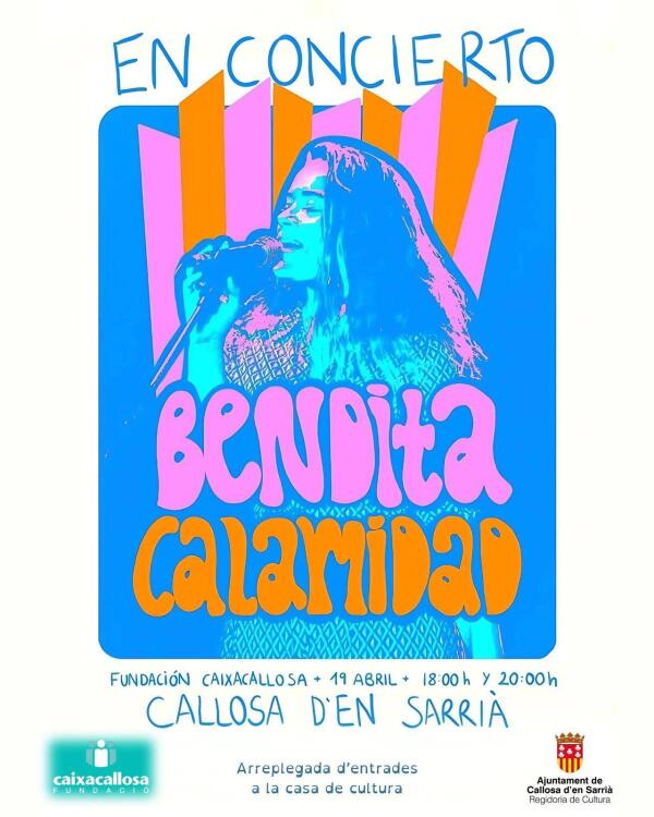 Bendita Calamidad vuelve a tocar en Callosa d’en Sarrià con dos conciertos
