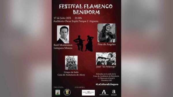 El auditorio Óscar Esplá acoge el sábado un festival de flamenco organizado por FECUAS