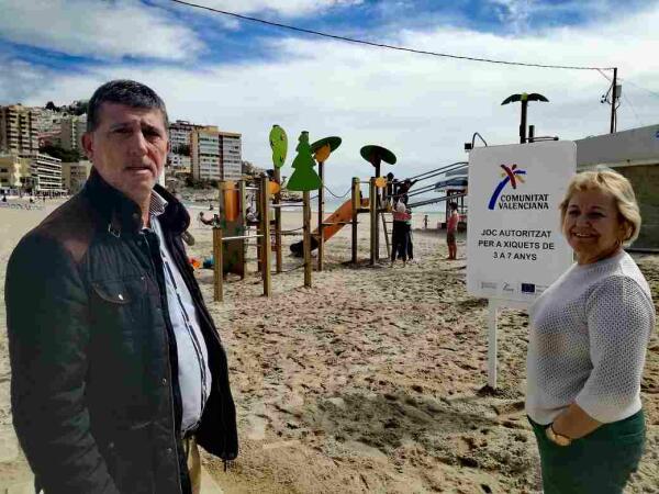 La Cala de Finestrat estrena nuevo parque infantil
