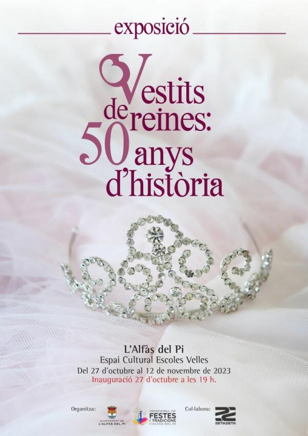 La evolución de las Fiestas de l’Alfàs desde la exposición ‘Vestits de reines: 50 anys d’historia’