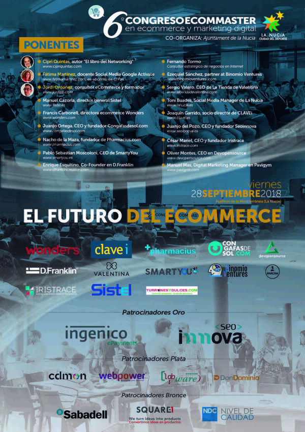 500 profesionales participar&aacute;n en el 6&ordm; Congreso Ecommaster en La Nuc&iacute;a