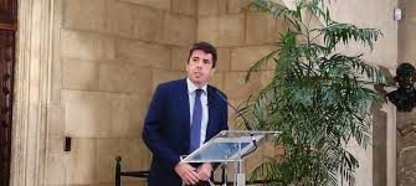 Mazón acusa al Gobierno de Sánchez de agitar la ‘guerra del agua” y anuncia acciones legales si se confirma el cierre de los acuíferos del Vinalopó 