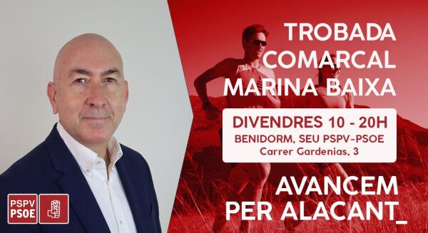 ENCUENTRO COMARCAL EN LA MARINA BAIXA DEL CANDIDATO ALEJANDRO SOLER