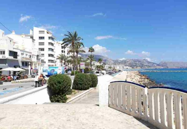 Altea // Salen a exposición pública conjunta los proyectos de rehabilitación de la fachada costera de Altea y de remodelación del Paseo del Mediterráneo