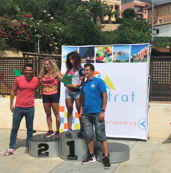 Jos&eacute; Miguel Pericas y Ana Chiller&oacute;n se proclamaron ayer ganadores absolutos de la Medieval Xtrem Race de Finestrat 