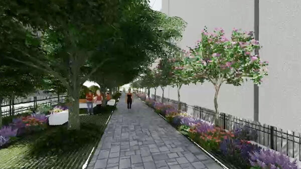 Benidorm invierte 520.503 euros para transformar un tramo de Emilio Romero con sombras y vegetaci&oacute;n y mitigar los efectos del calor 