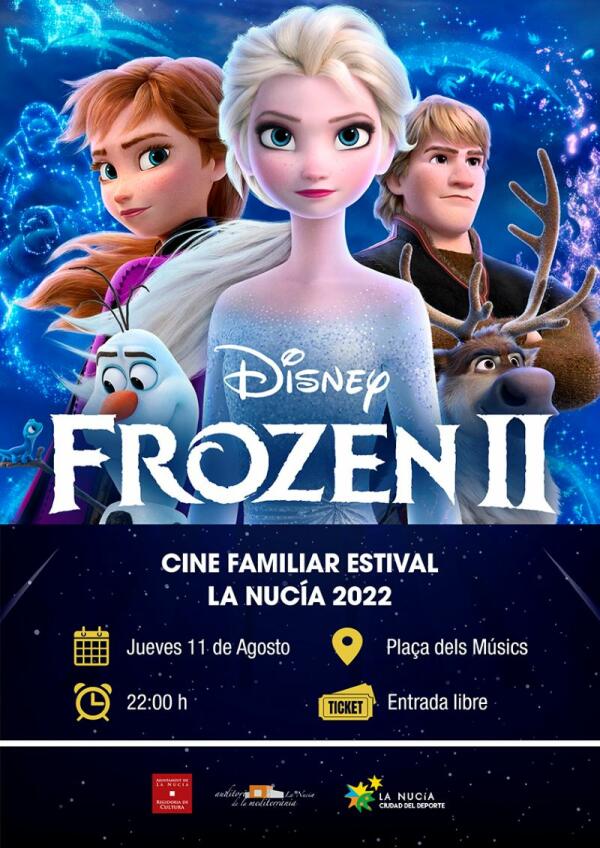 “Frozen II” esta noche en la plaça dels Músics  