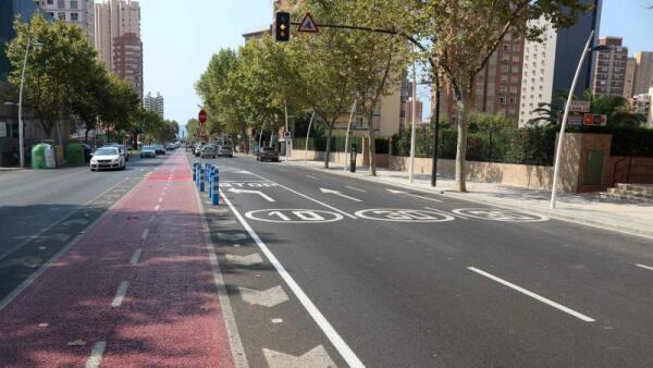 Benidorm interviene en las principales vías de acceso a Levante para mejorar el tráfico