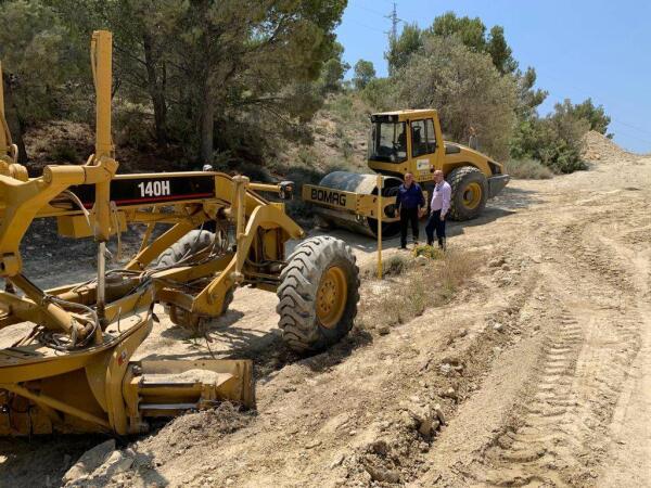 La Vila mejora 30 caminos y pistas forestales dentro del Plan de Prevención de Incendios de la provincia