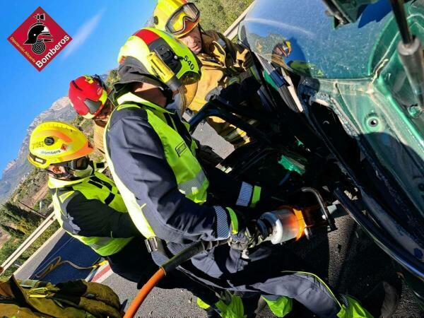 GRAVE ACCIDENTE DE TRAFICO EN BENIDORM