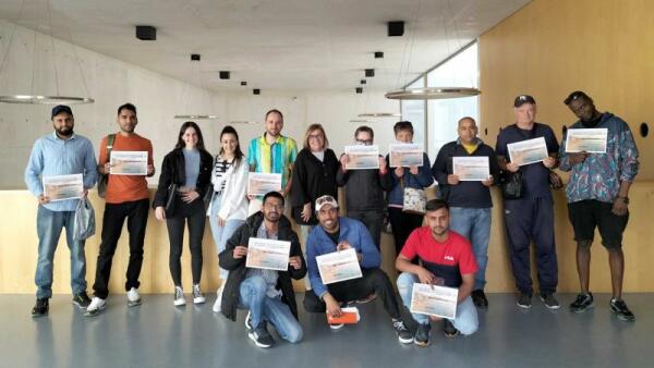 14 personas completan una nueva edición del curso de español para extranjeros organizado por Bienestar Social