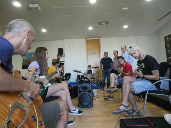 30 alumn@s en el Curso de Verano de Música Moderna de la UA