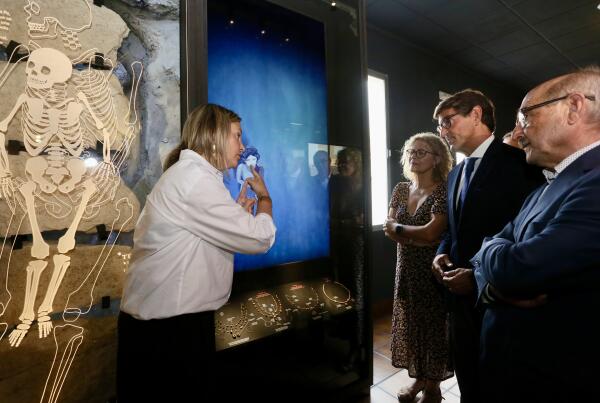 Rojales será sede permanente de las joyas bizantinas halladas por el MARQ en la necrópolis del Cabezo del Molino