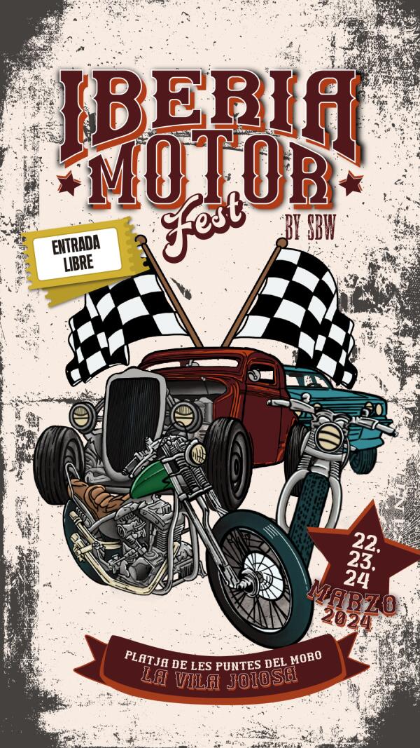 Miles de aficionados al motor se concentrarán en el Iberia Motor Fest, una jornada de convivencia junto al mar