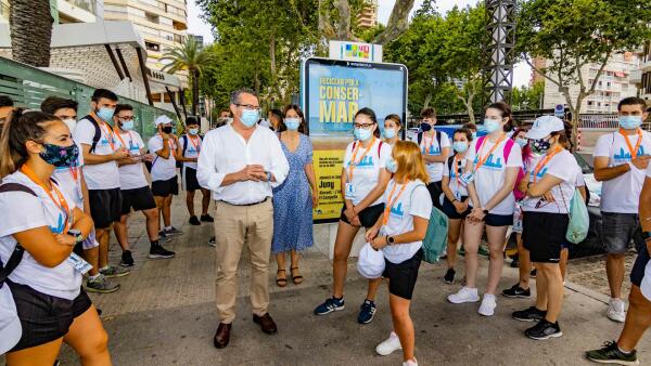 Benidorm incrementa su dispositivo de ‘Playas Seguras’ con la incorporación de 58 informadores