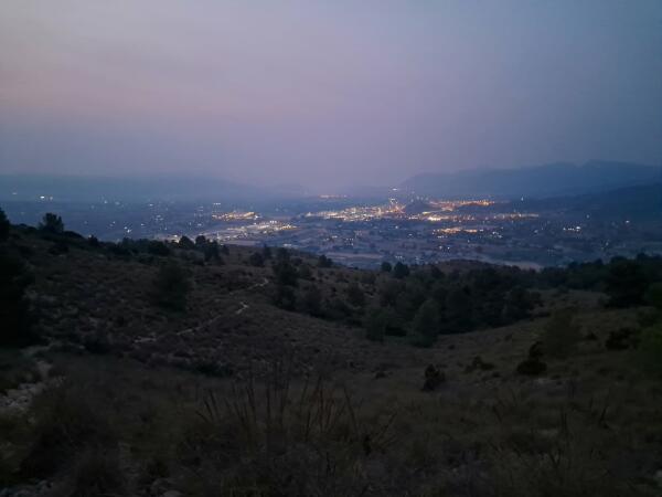 2&deg; Dia del Camino del Sureste  Benidorm - Santiago de Compostela. Onil - Caudete, 35 kil&oacute;metros, 8 horas