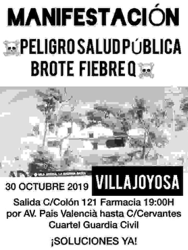 Entrevista a Silvia Amor, afectada de Fiebre Q y convocante de la manifestación (Audio), 29-10-19 