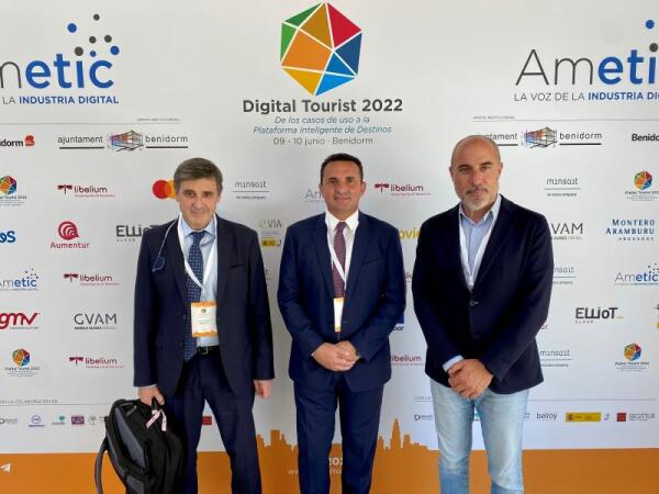 Bernabé Cano participa en el Digital Tourist 2022