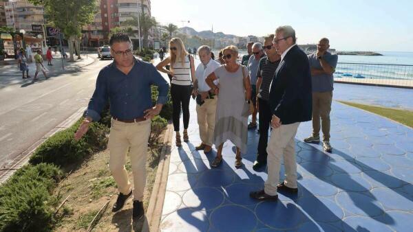 Benidorm invertirá 48.000 euros en la renovación de la jardinería del Paseo de Poniente 